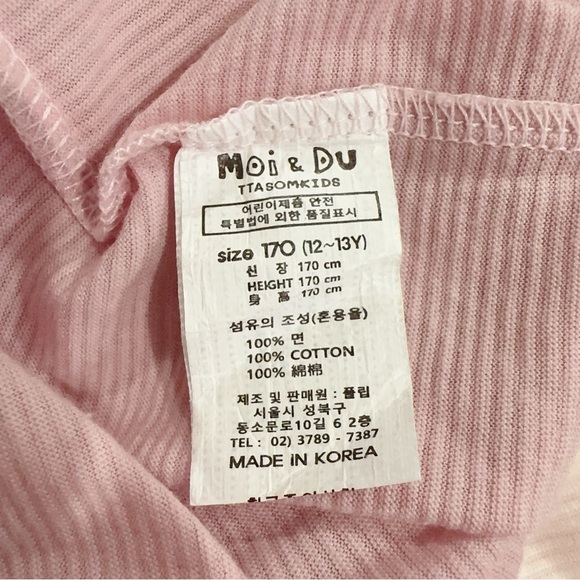 Moi & Du TTASOMKIDS Little Red Riding Hood Graphic Print Pajama Pj Set Size 12 - Picture 6 of 6